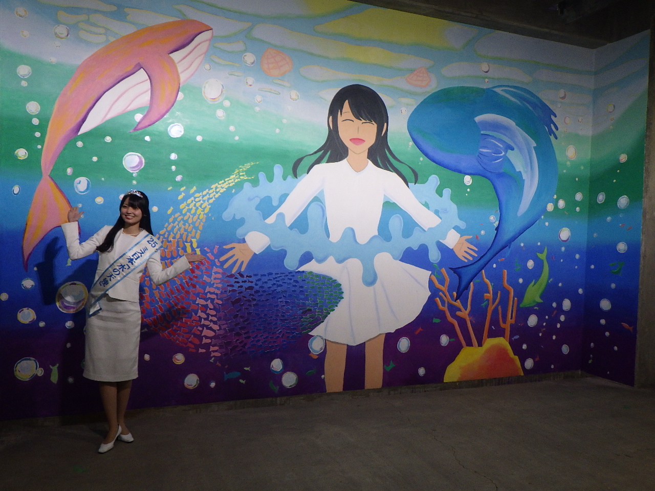 施設見学の様子